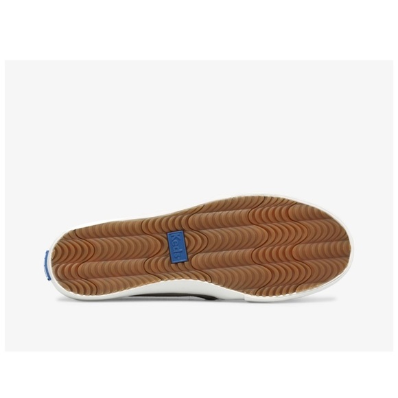 🆕 Keds Double Decker Perf Suede Slip On Sneaker, Gray - New without box! - Picture 4 of 5